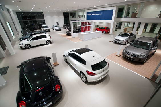 Nowa stylistyka salonów Volkswagena www.vwgolf.pl