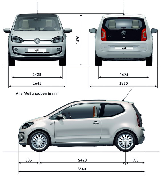 VW UP! www.vwgolf.pl portal miłośników aut grupy vag